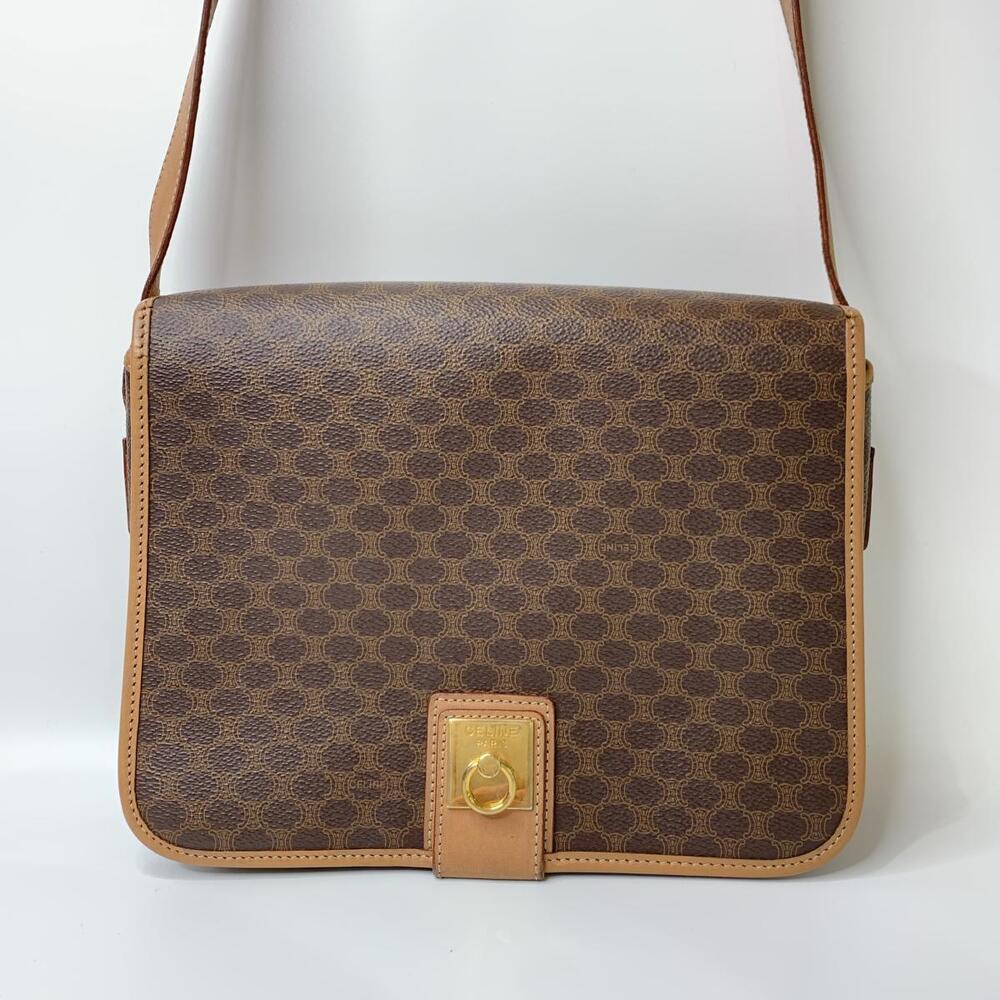 CELINE Shoulder Bag Messenger Macadam